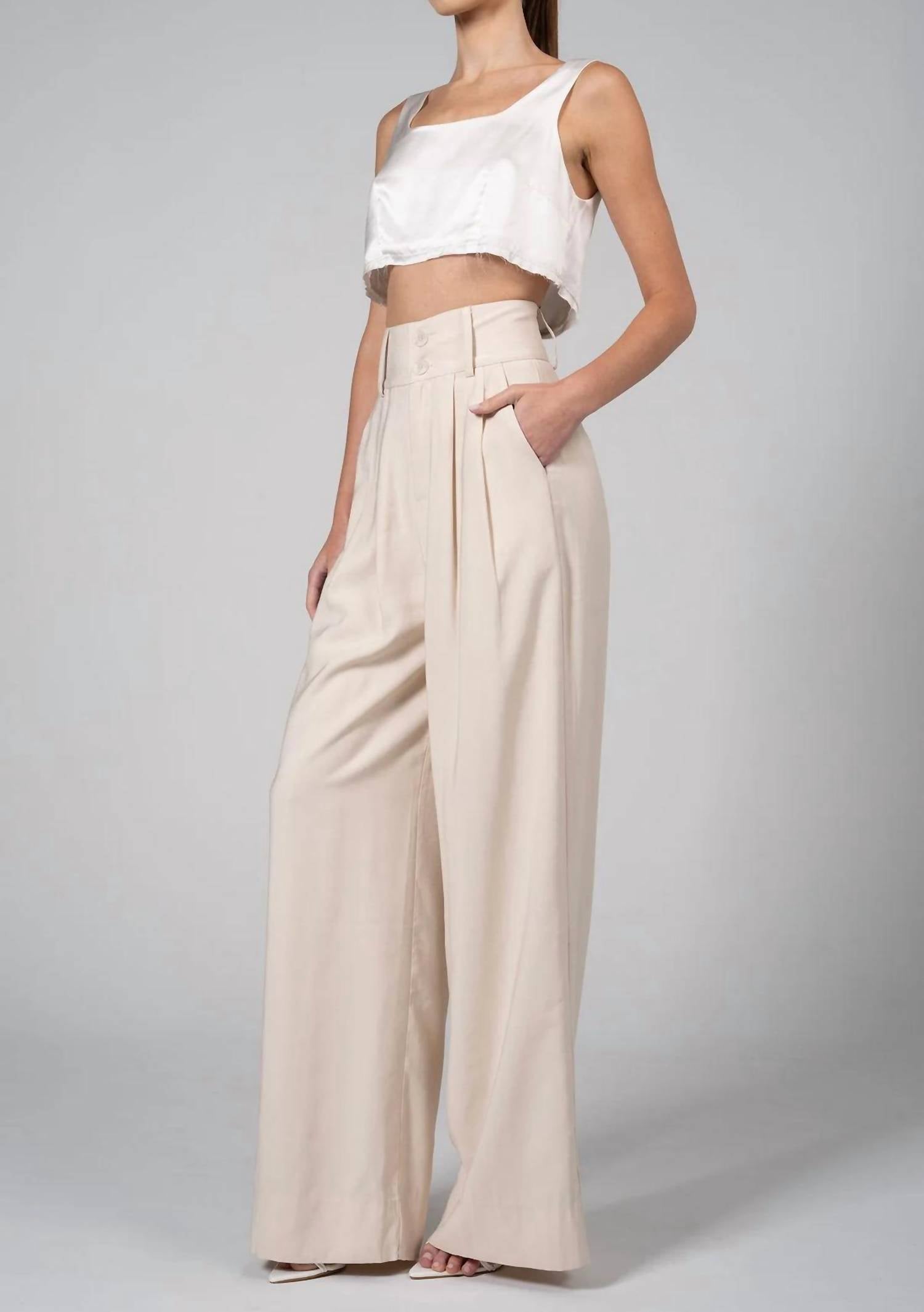Nonchalant Label - Paige Wide Leg Pants