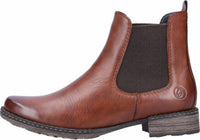 Remonte Women's Charndra 75 Bootie in chestnut - women's shoe - alternate view