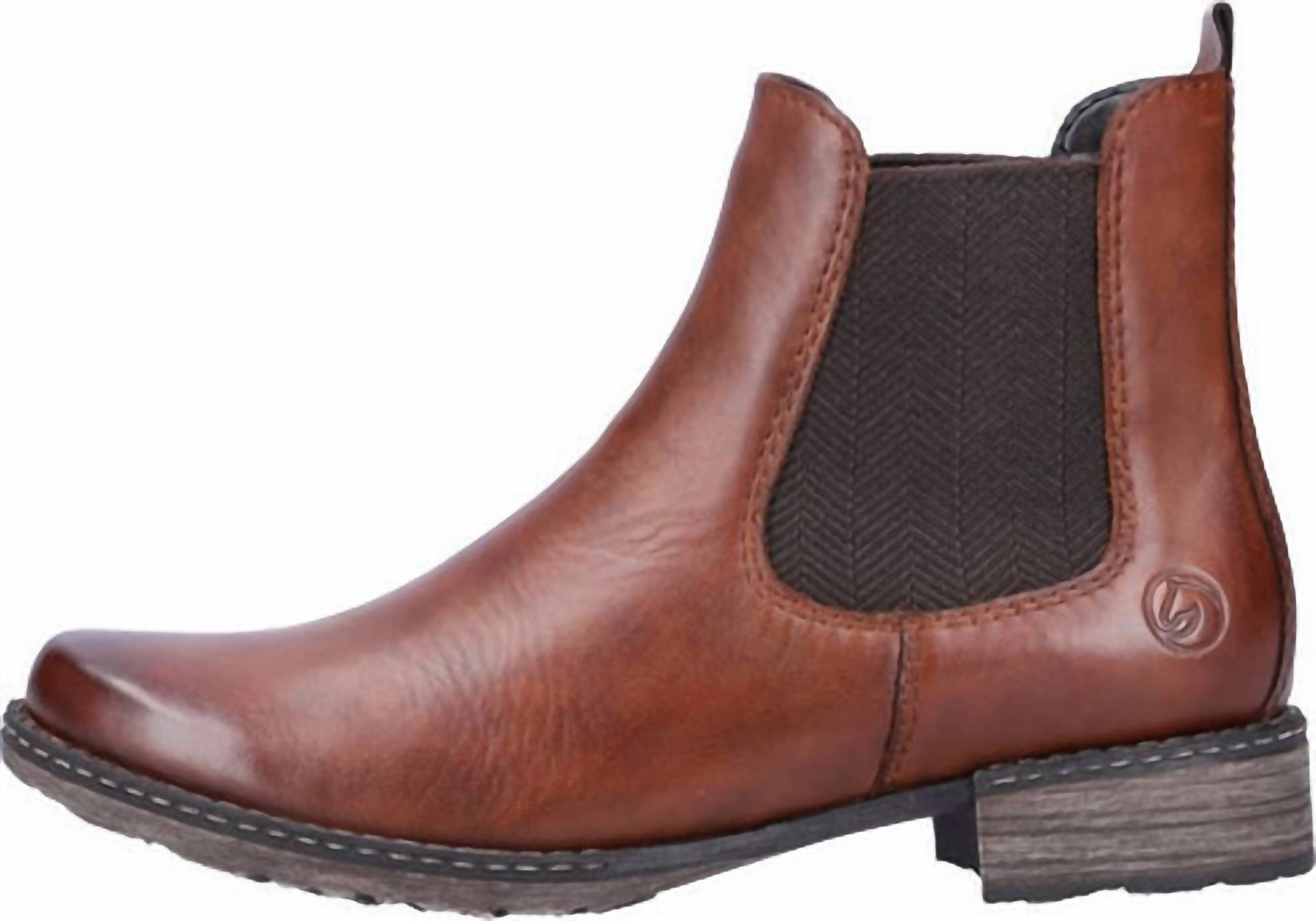 Remonte Women's Charndra 75 Bootie in chestnut - women's shoe - alternate view