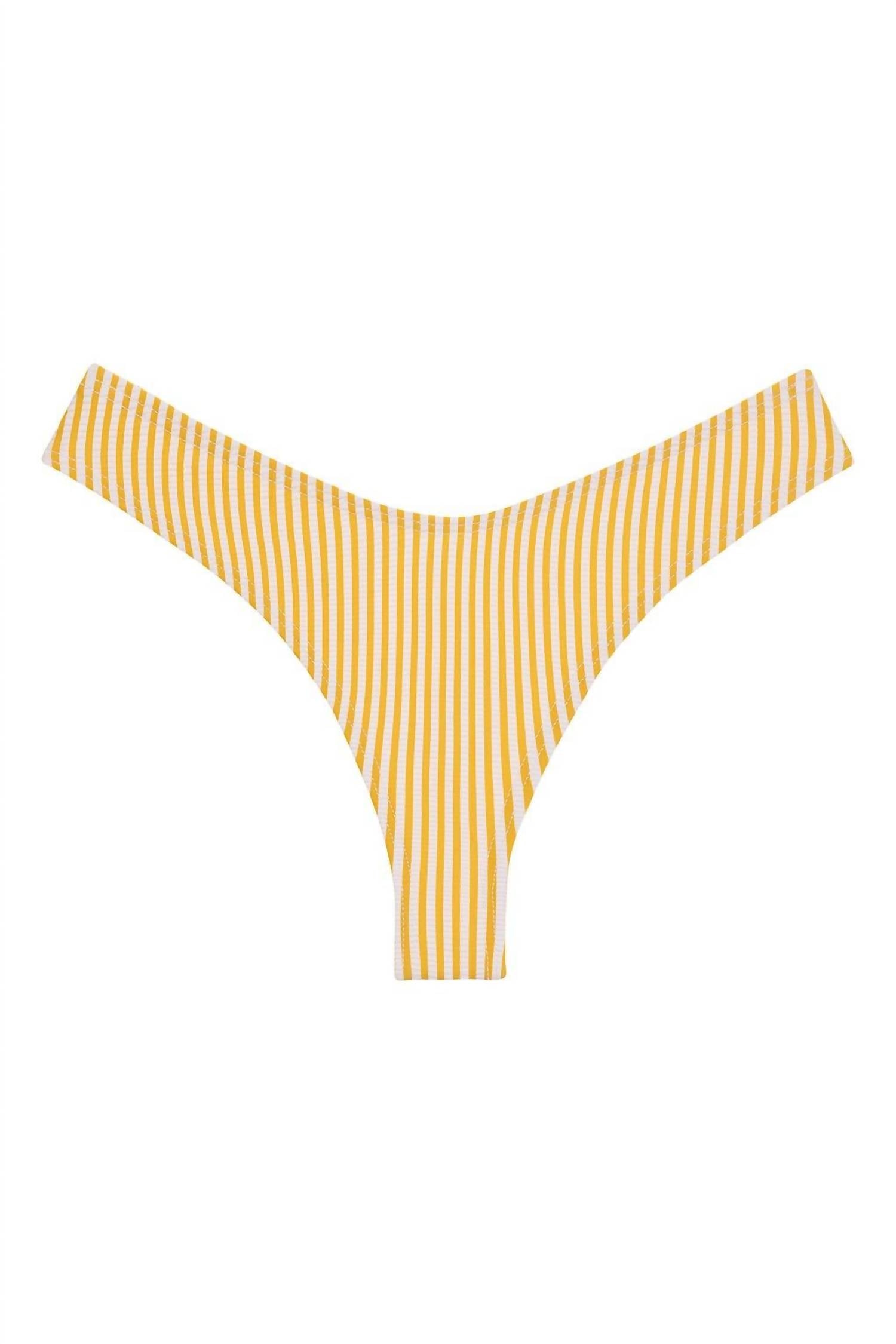 Montce - Lulu Zig Zag Stitch Bikini Bottom