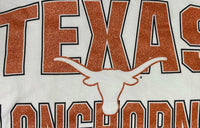 Pressbox - Texas Longhorns "Maxima Glitter" Short Sleeve Crew Neck Top