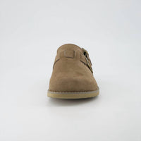 Cushionaire - Women's Brooklyn Suede Slides With Adjustable Buckles