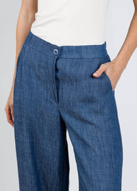 Aldo Martins - Janice Denim Wide Leg Pants