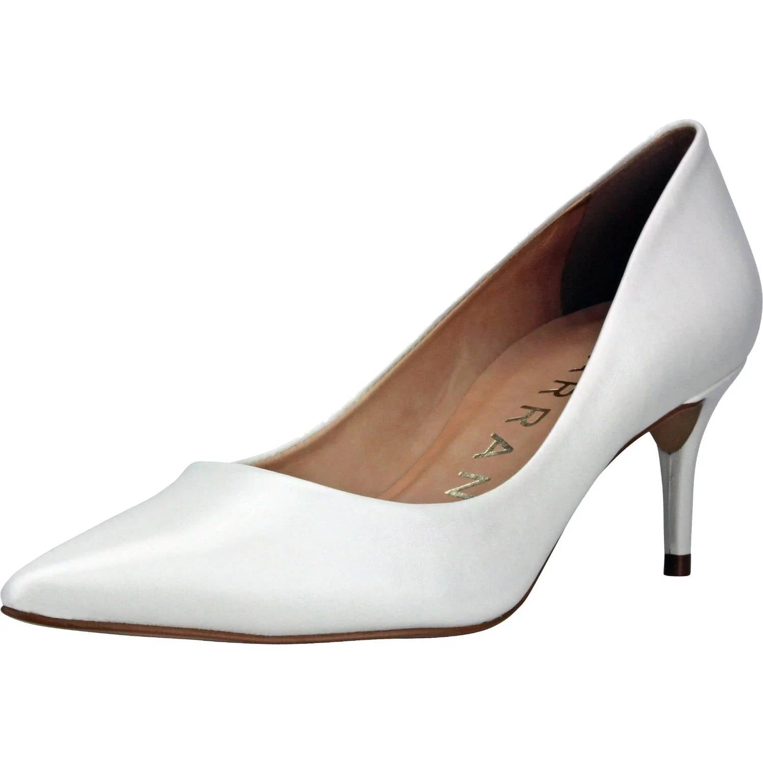Carrano - Women's Valentina Pointed Toe Leather Pump Heel