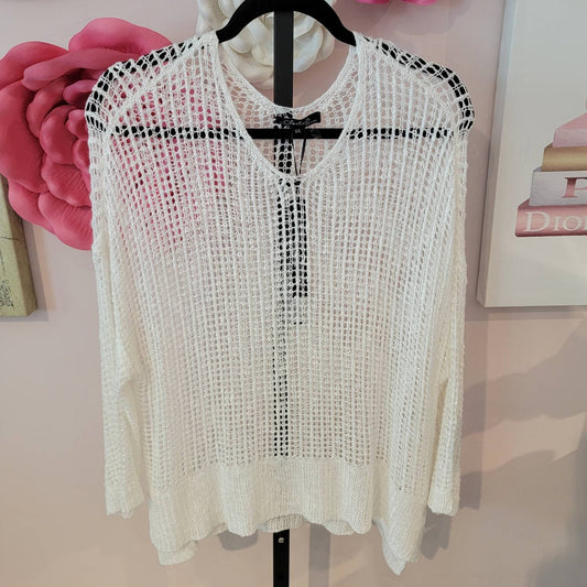 Charlie B - Open Weave Sweater