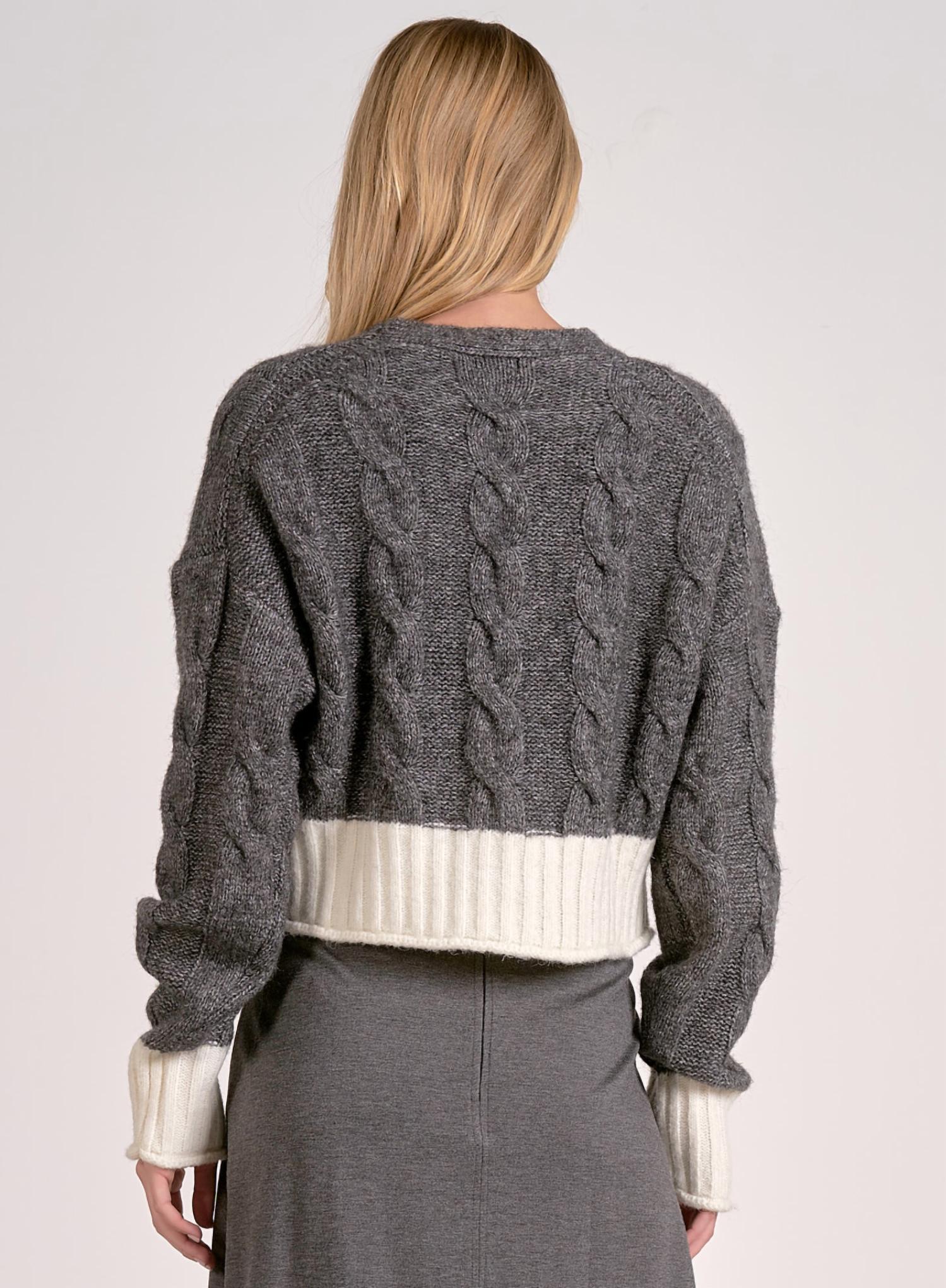 Elan - Button Front Cardigan Sweater