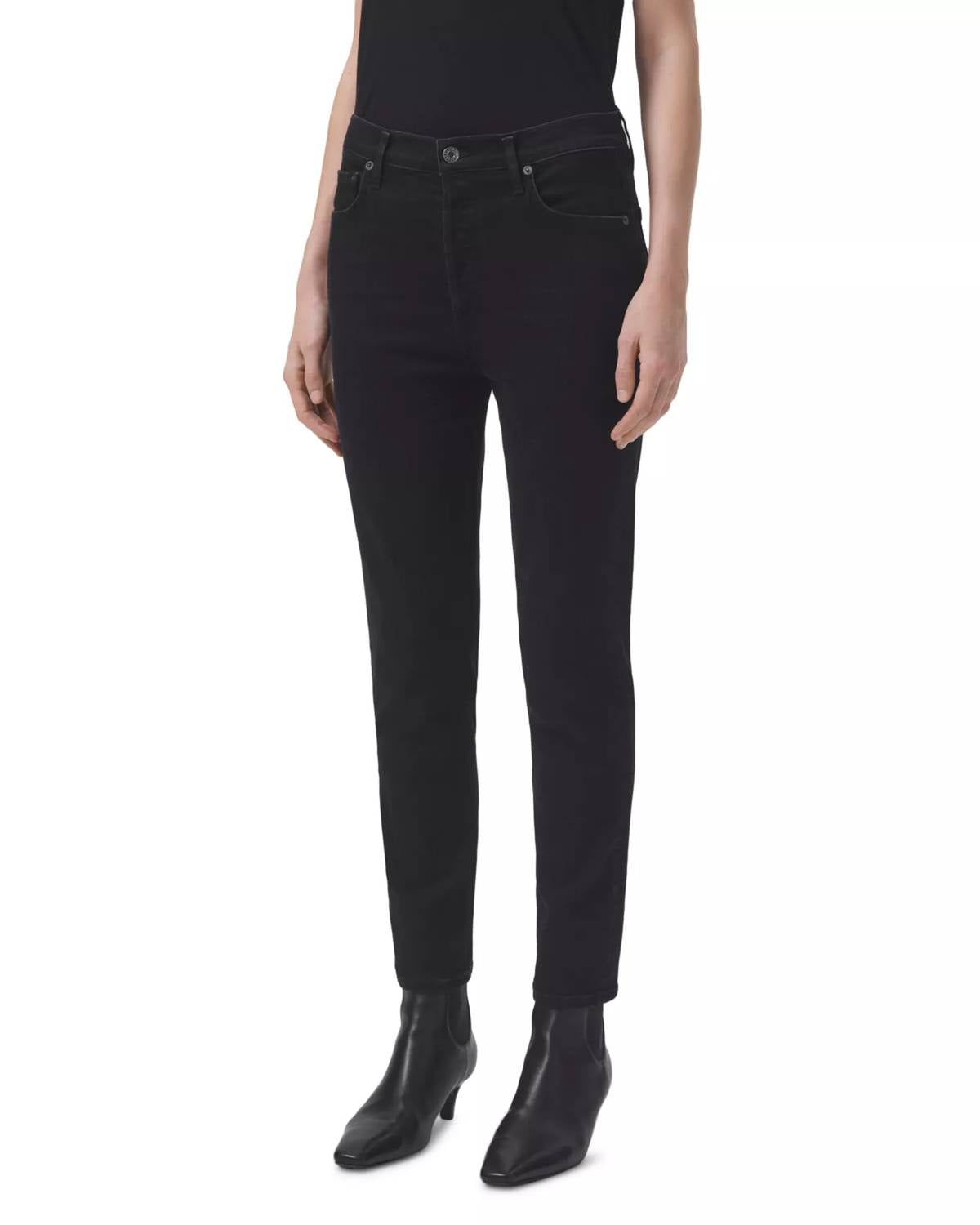 AGOLDE Nico High Rise Slim Jean in spirit - women's jeans - view 5