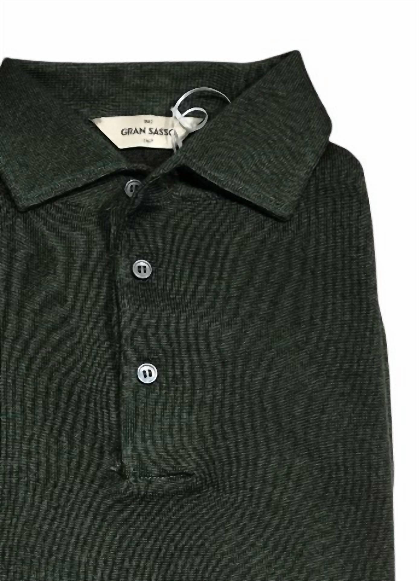 Gran Sasso - Men's Button Up Polo