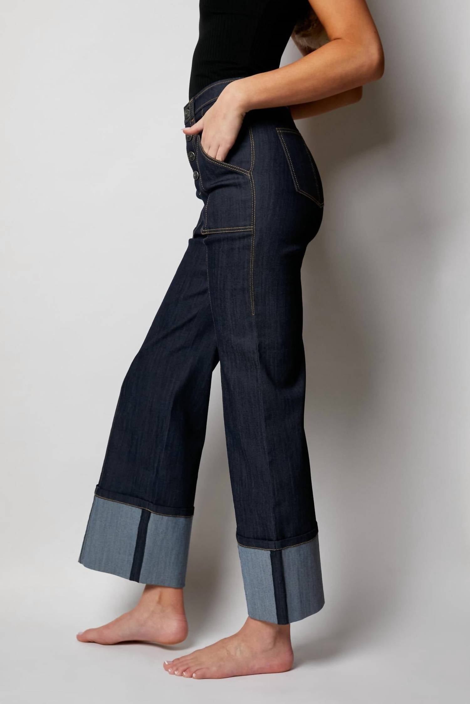 Cinq A Sept - Cuffed Benji Jeans
