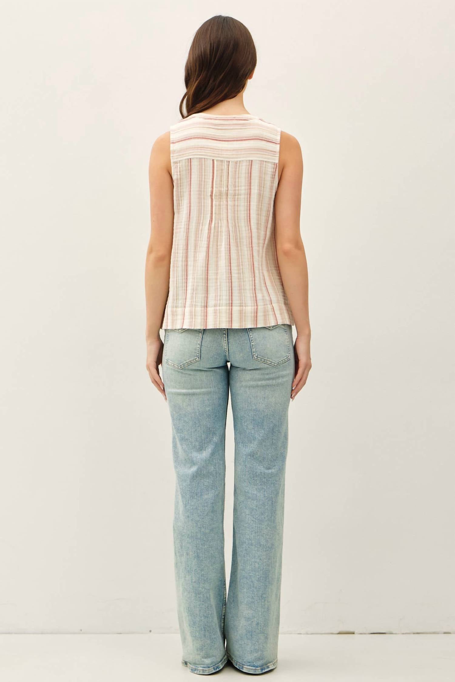 Be Cool - Britta Stripe Top