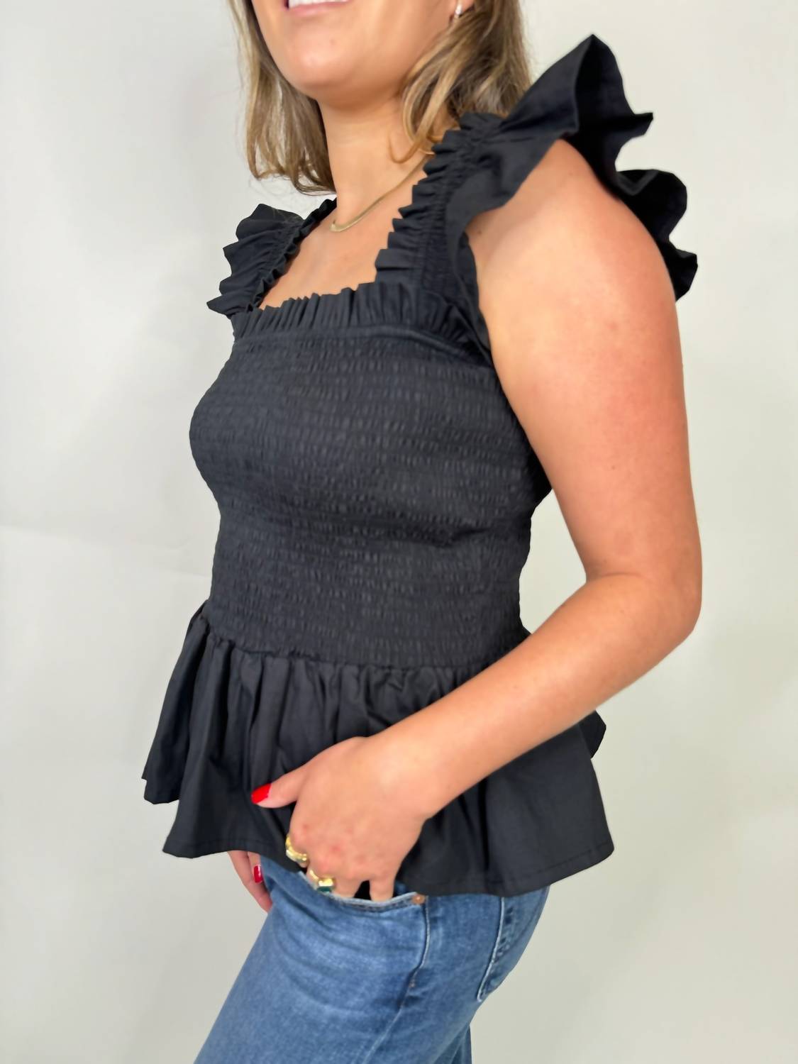 Phie Collective - Poplin Riza Top