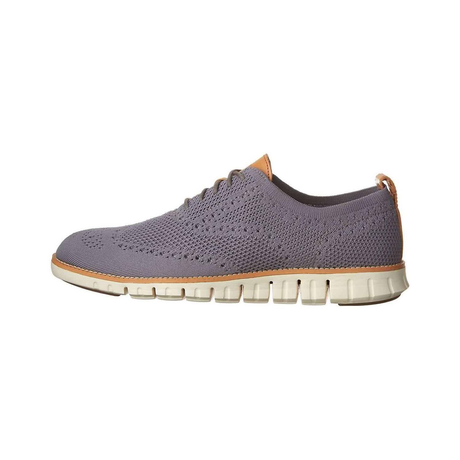 COLE HAAN Men's Zerogrand Stitchlite Oxford in ironstone - men's shoe - view 4