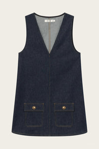 Frame - Pinafore Mini Dress