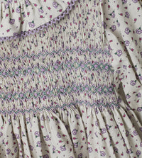 Pi And Pa - Lila Handsmocked Dress