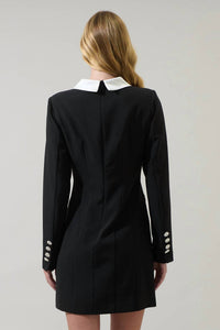 Sugarlips - Ciana Button Down Collared Mini Dress
