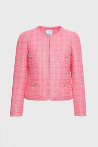 Weill - Tweed Jacket With Braid Galonnee