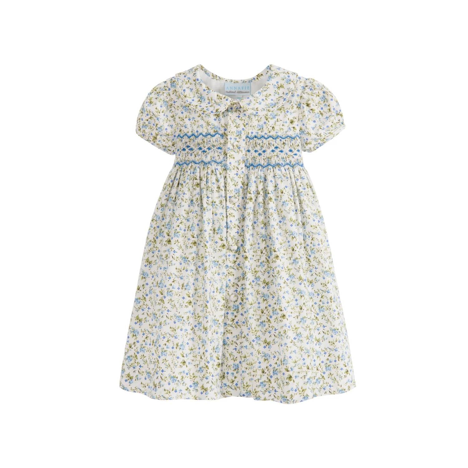 Annafie London - Girl's Lisa Smocked Dress