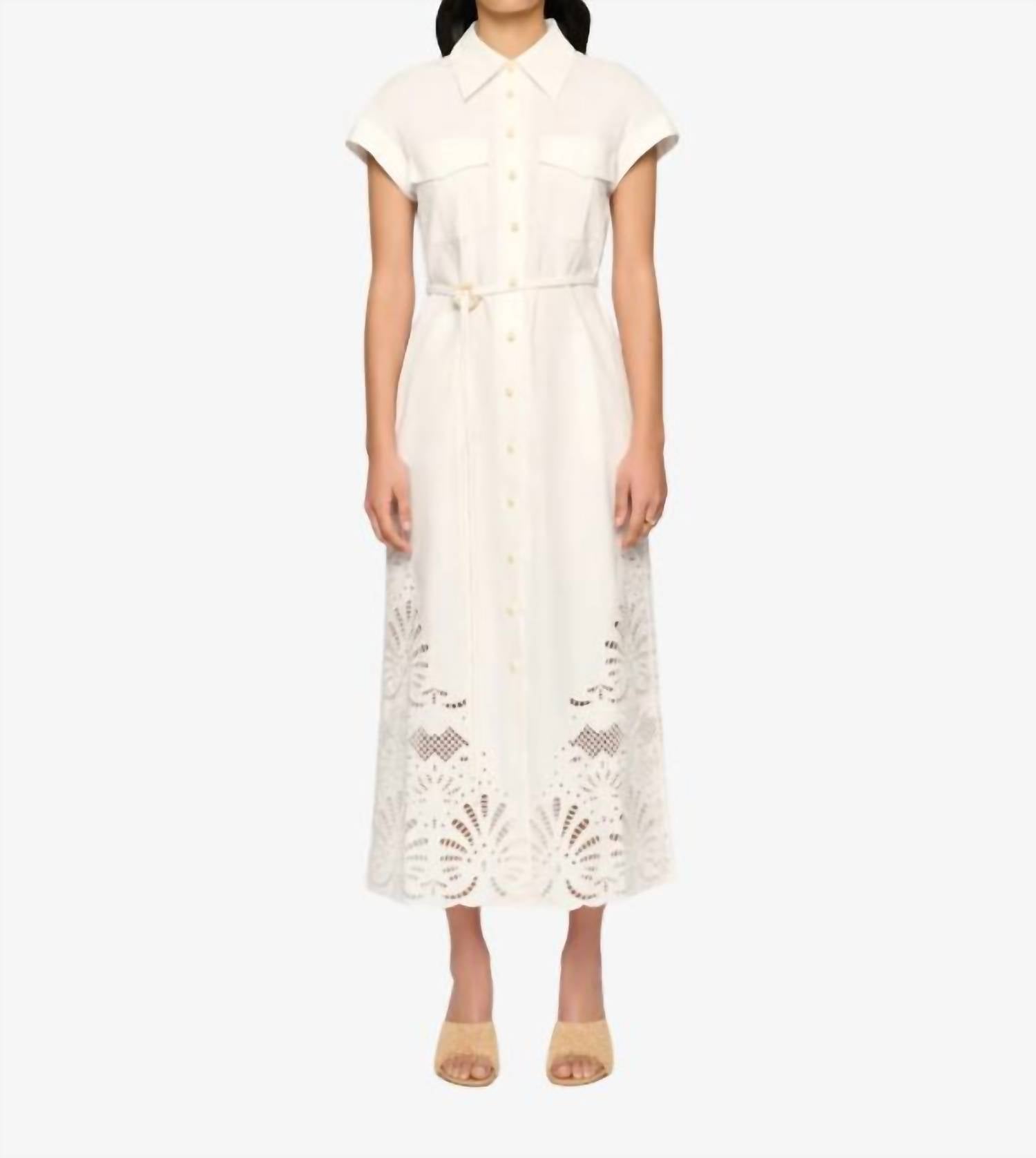 Clea - Kya Embroidered Dress
