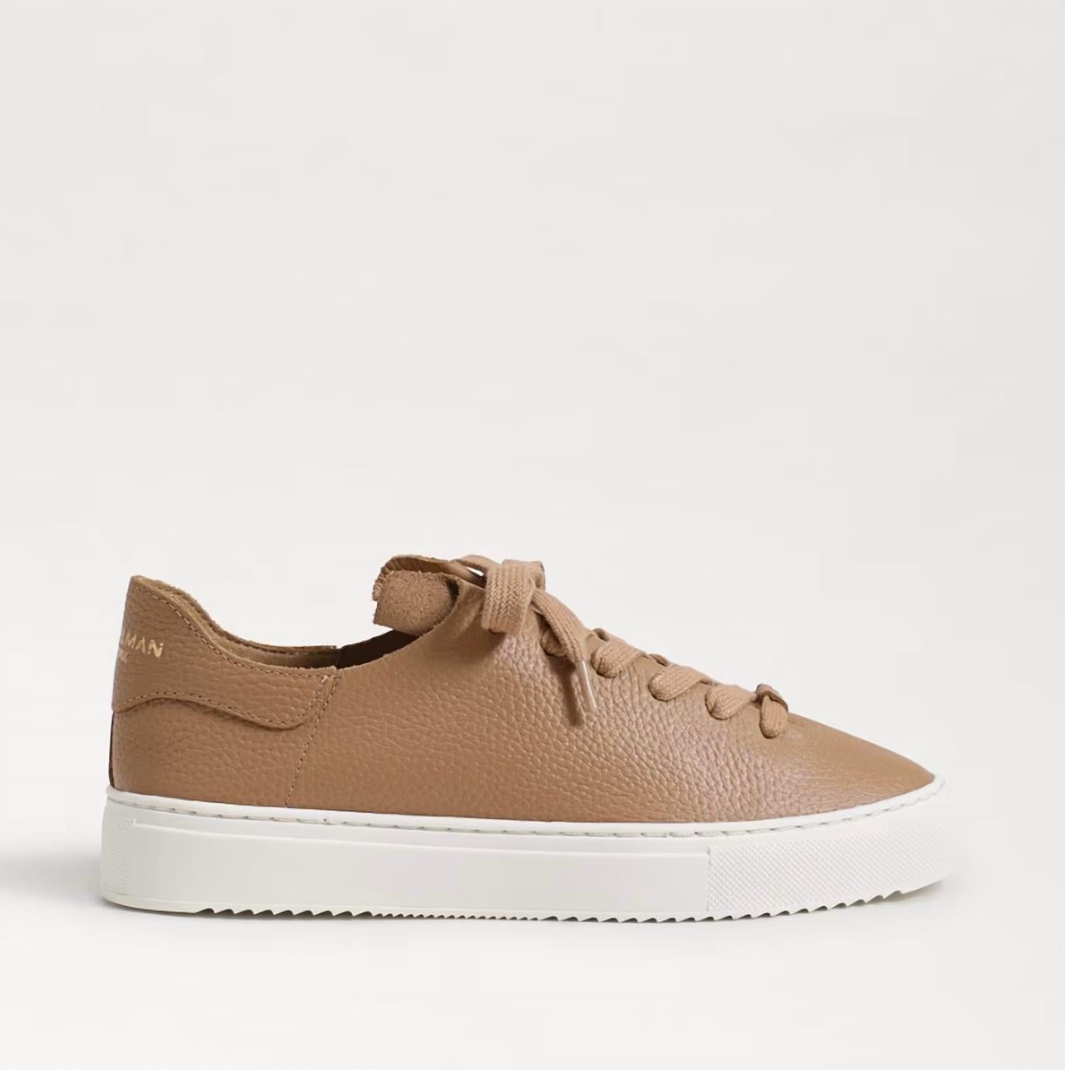 Sam Edelman - Women's Poppy Leather Lace-up Chunky Platform Low Top Flats Sneakers