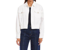 Karen Kane - Novelty Button Jean Jacket