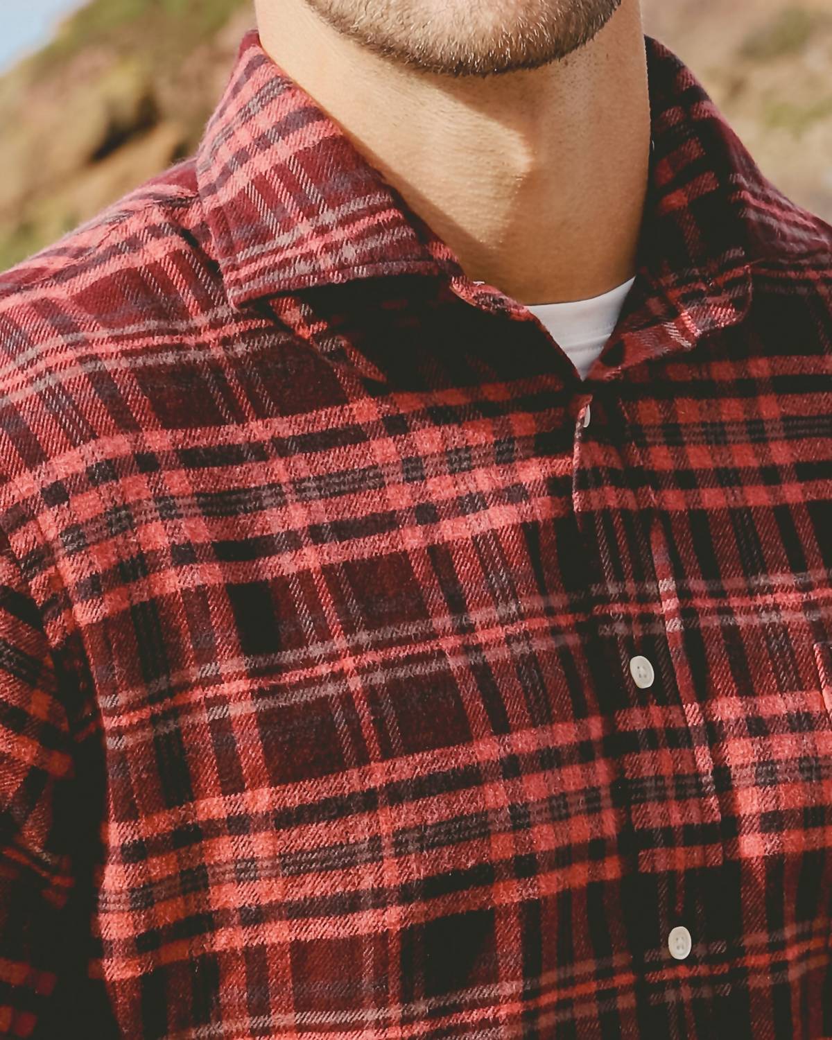 Hartford - Pitt Light Plaid Flannel Shirt