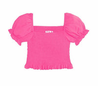 Katie J Nyc - Girl's Marlee Puff Sleeve Top