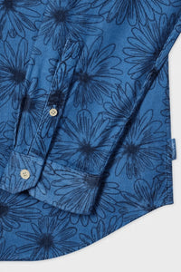 Paul Smith - Tailored-fit Floral Print Corduroy Shirt