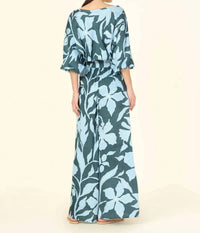 Omika - Verde Boat Neck Blouse