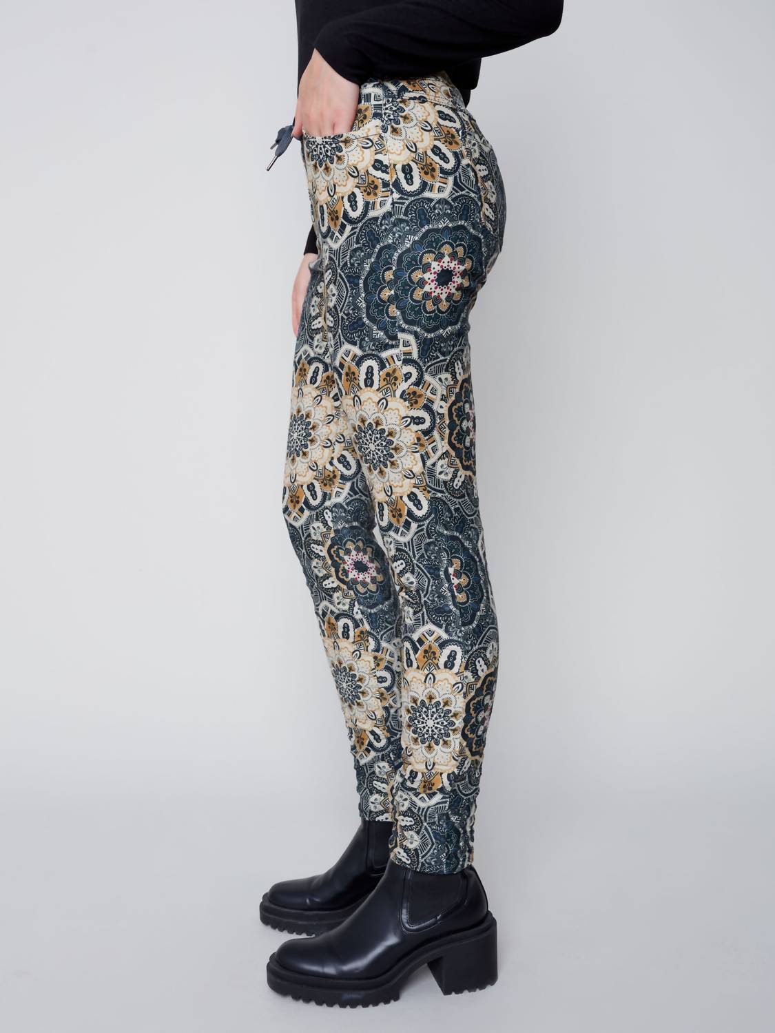 Charlie B - Mandela Crinkle Pants