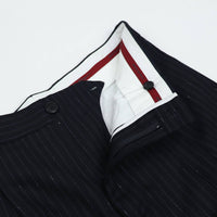 Salvatore Ferragamo - Men's Striped Wool Shorts
