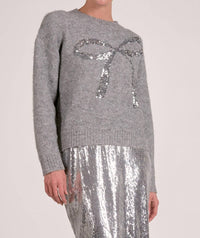 Elan - Crewneck Bow Sweater