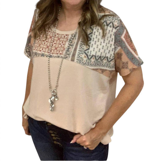 Easel - Boho Top