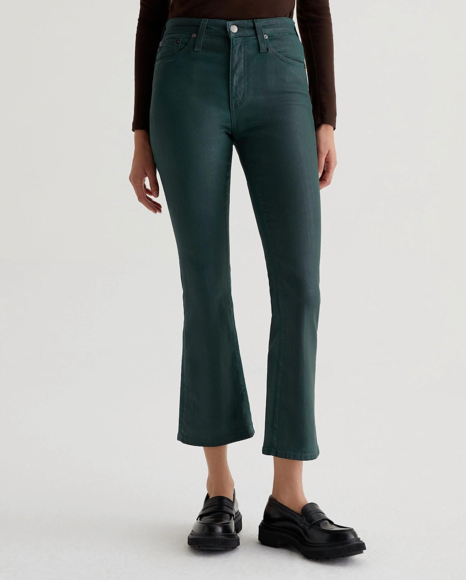 Ag Jeans - Farrah Crop Mid-rise Boot Jeans