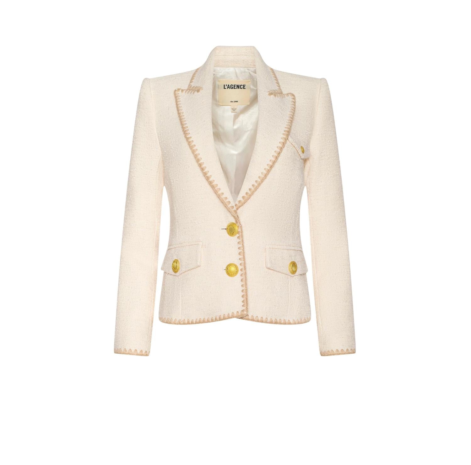 L'Agence - Wylla Shirt Structured Blazer