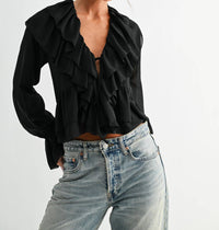 Evenuel - Cascadia Ruffle Top