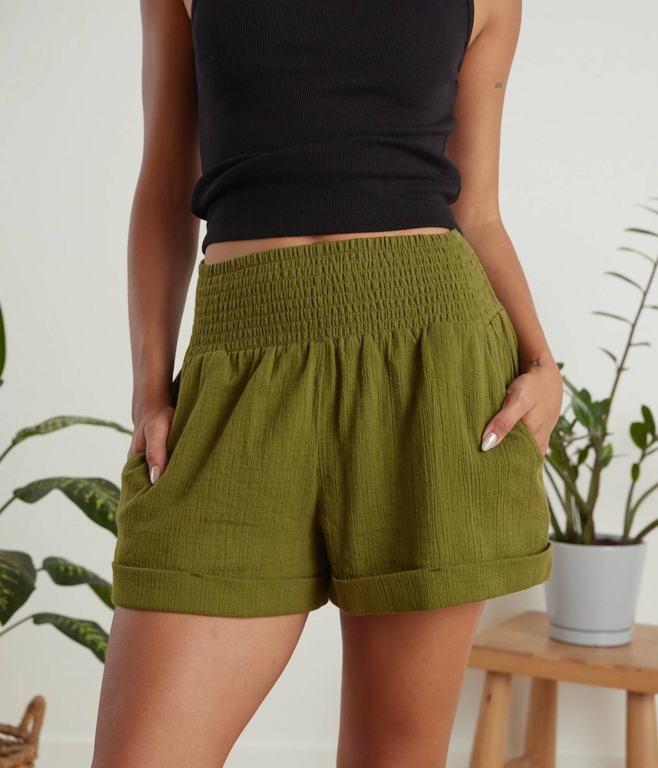 Known Supply - Geo Cotton Gauze Short