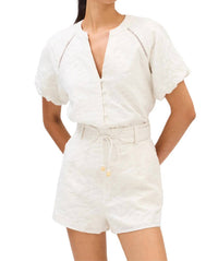 Allison New York - Embroidered Ainsley Shorts