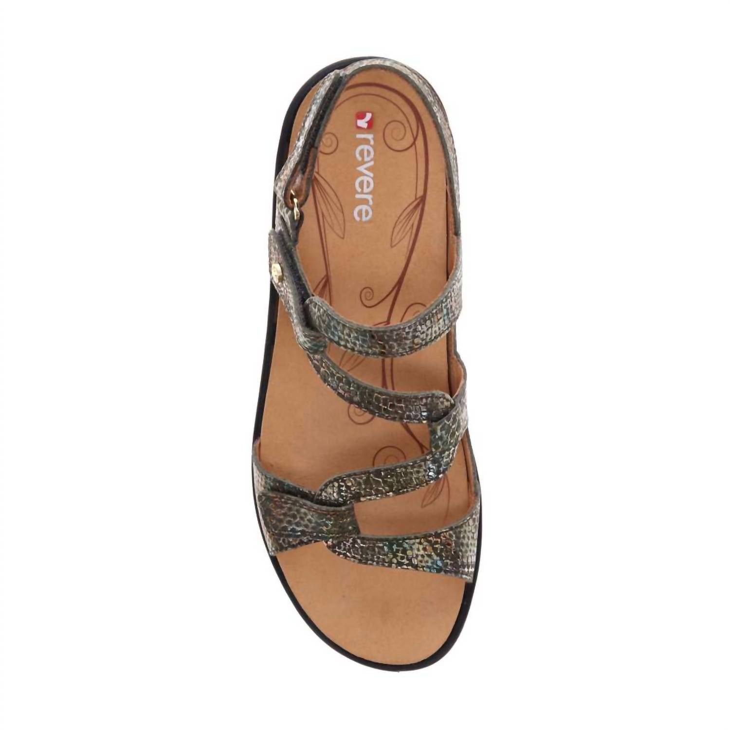 Revere - Womne's Emerald Adjustable Sandal