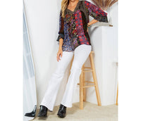 Young Threads - Floral Gypsy Top