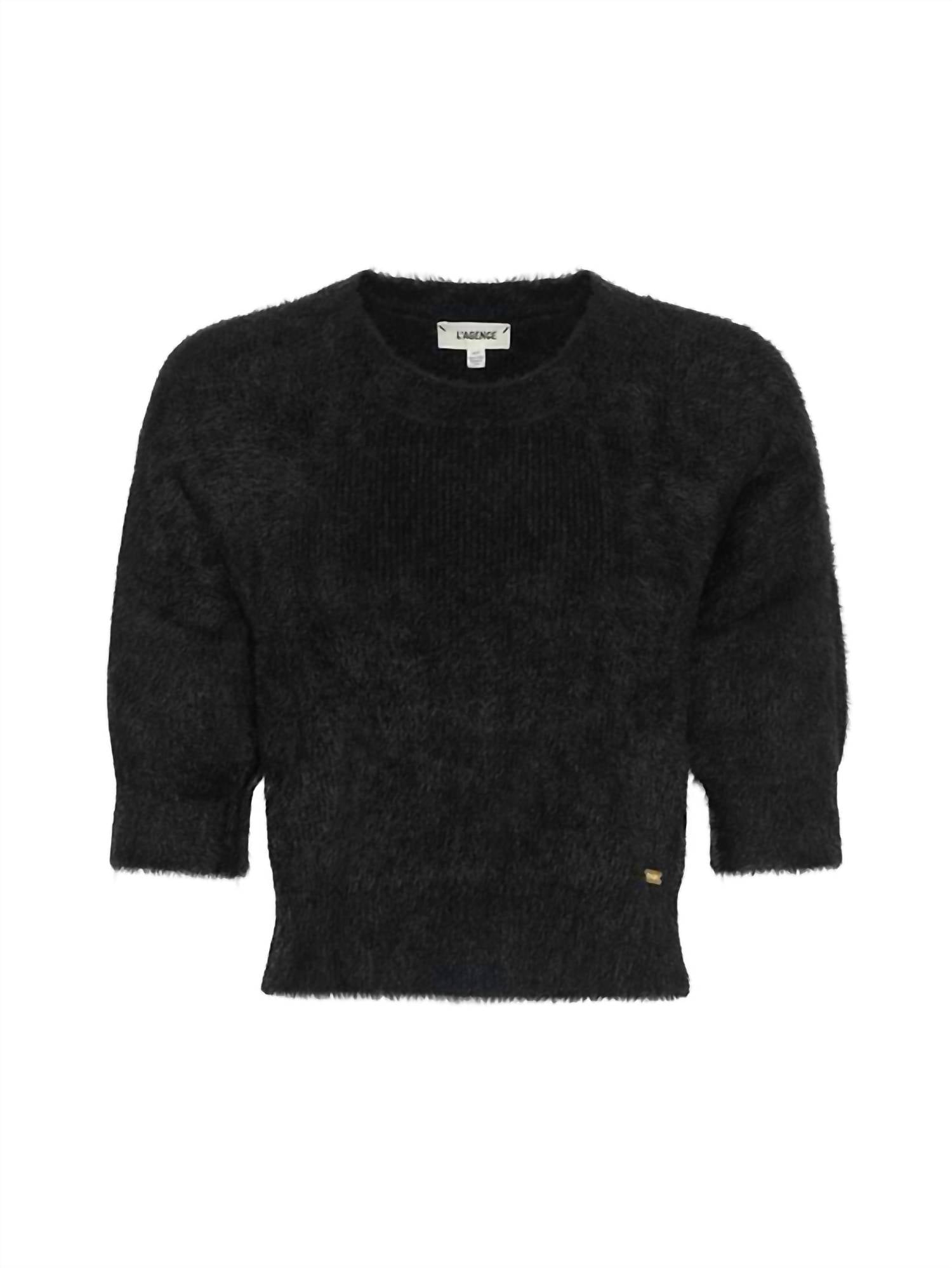 L'Agence - Guinevere Cropped Pullover Sweater