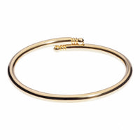 Eklexic - Women's Knob Ended Bangle