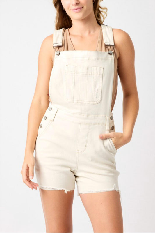 Judy Blue - Distressed Overall Short