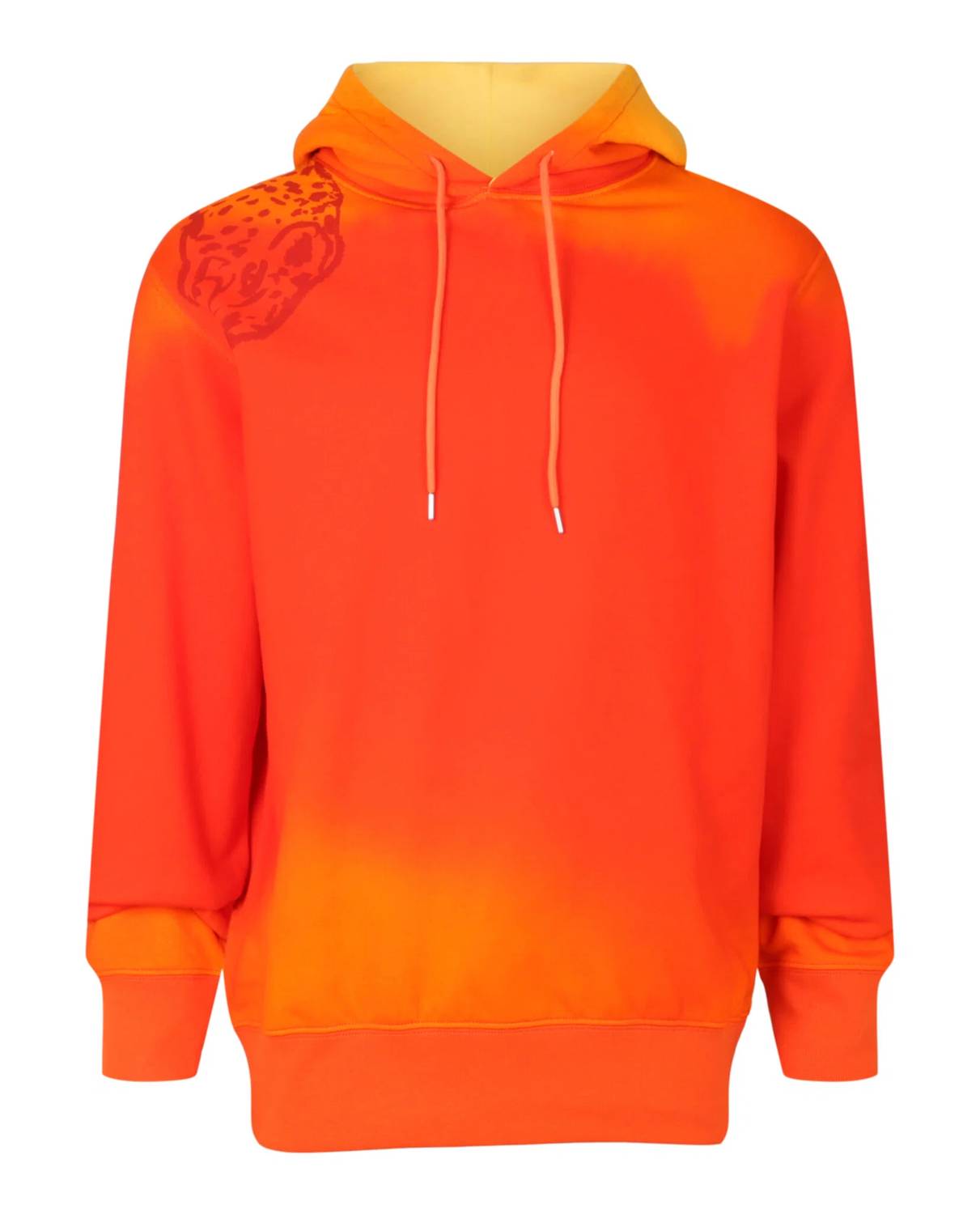 Salvatore Ferragamo - Men's Sunset-print Cotton Hoodie
