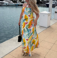Tcec - Island Palette Maxi Dress