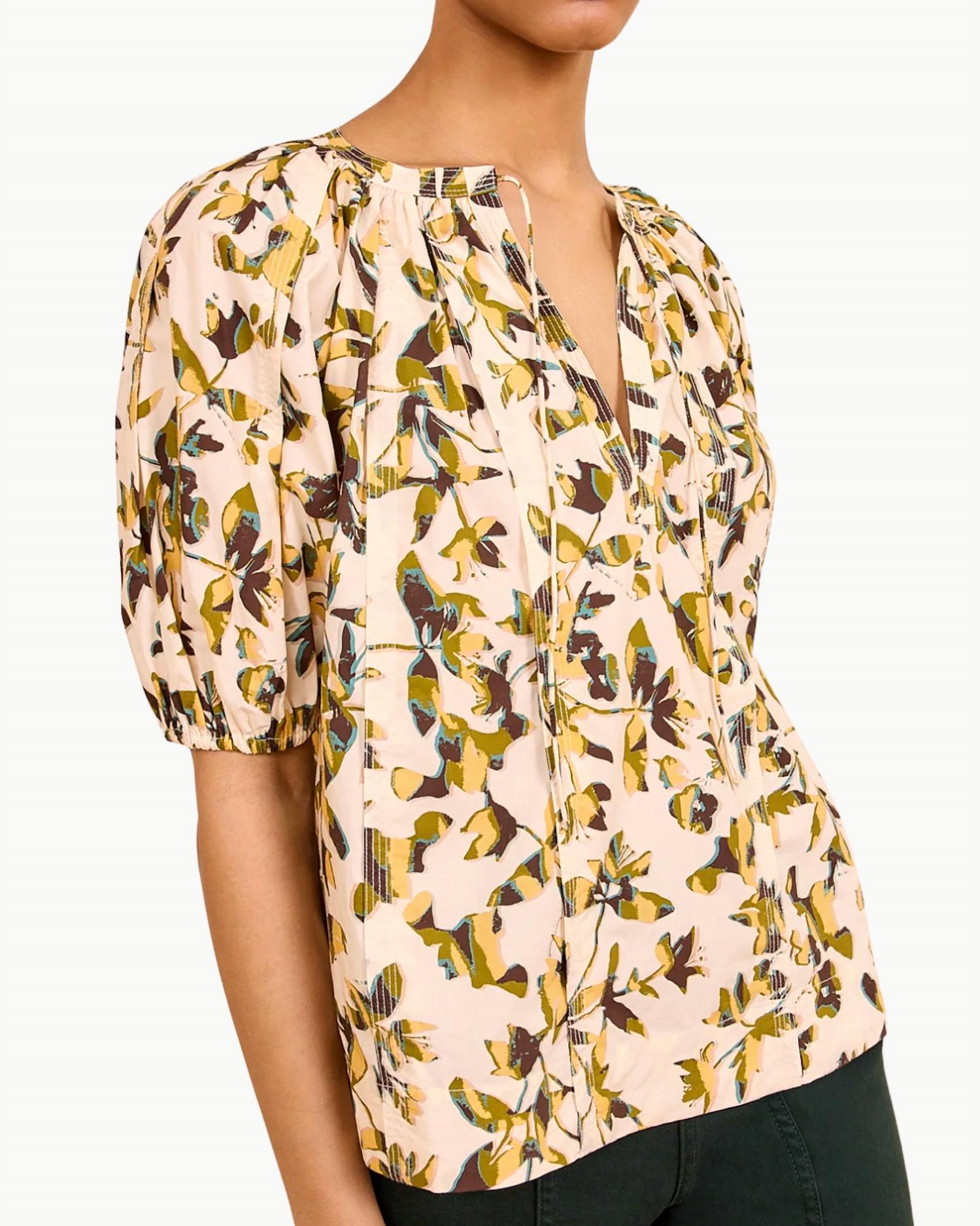 Ulla Johnson - Loli Short Sleeve Blouse
