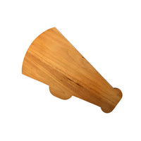 Creative Gifts International - Go Team Megaphone Wood Board - 9.25" x 16"