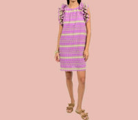 Uncle Frank - Eyelet Mini Dress