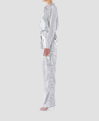 Le Superbe - Glistening Button Front Shirt