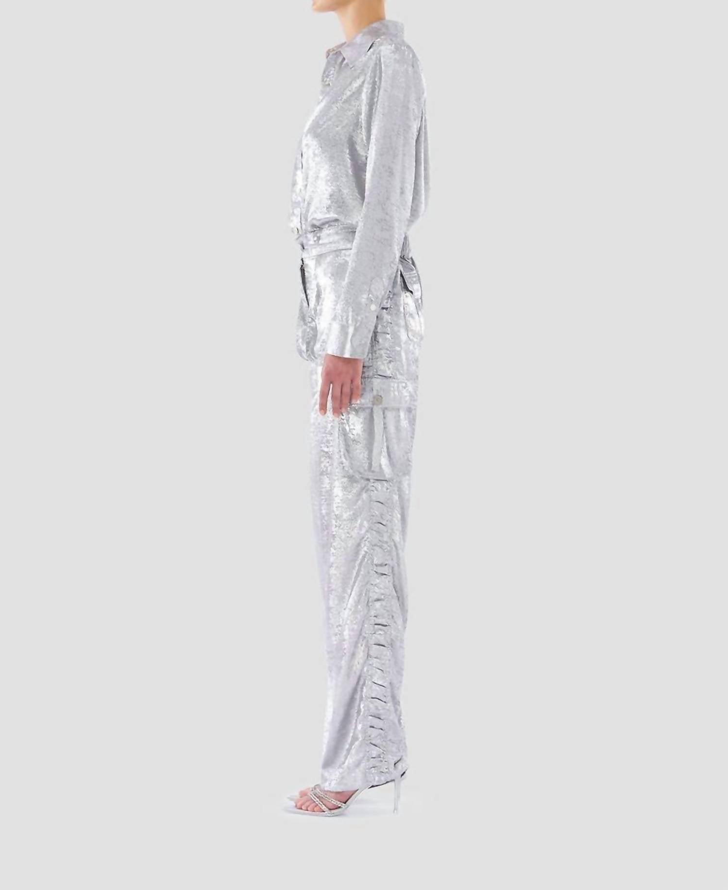 Le Superbe - Glistening Button Front Shirt