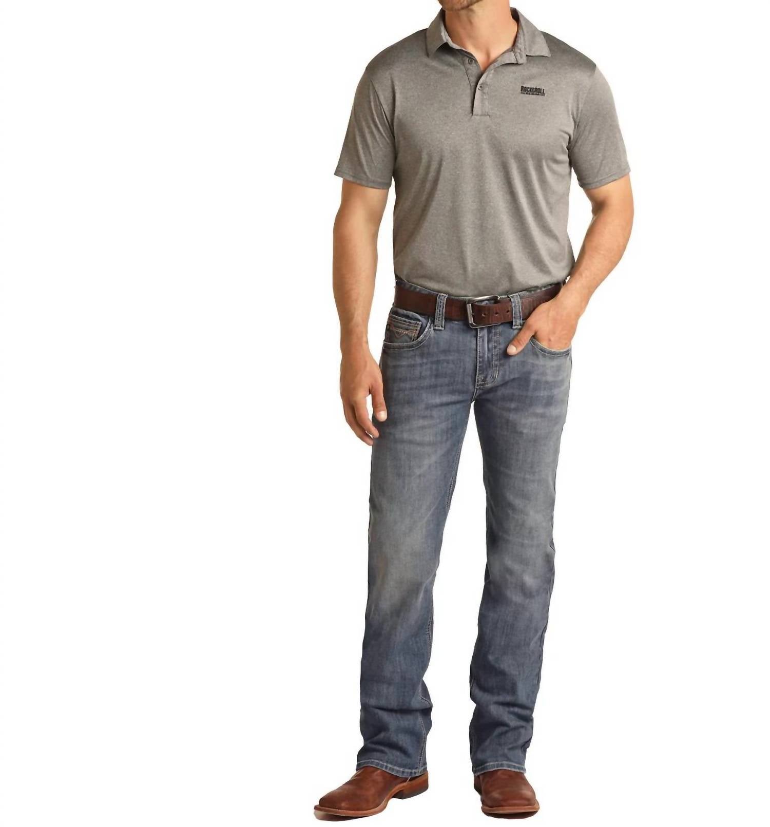 Rock & Roll Denim - Pistol Slim Straight Leg Jean